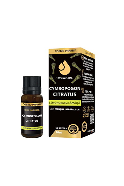 Cosmopharm Ulei esential de LEMONGRASS / LĂMÂIȚĂ – <em>Cymbopogon citratus</em>
