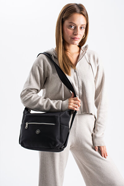 Sanmorris حقيبة ظهر وكتف نسائية من الجلد الصناعي الناعم مكونة من 4 أقسام من GLC 1436