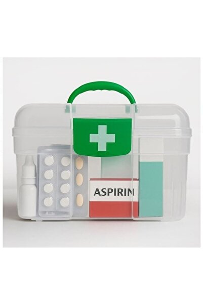 OEM Cutie Transparenta pentru Depozitare Medicamente cu Tava Detasabila, Trus...