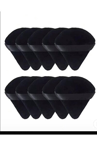 SİNKA Siyah Üçgen Makyaj Süngeri Yumuşak 5 Adet