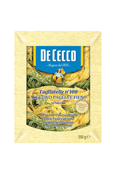 De Cecco 108 Tagliatelle Paglia e Fieno all'Uovo 250g