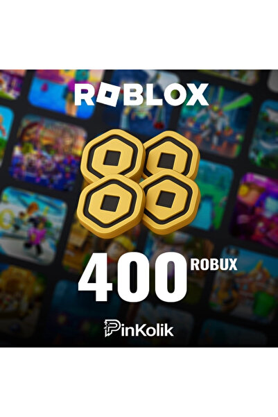 Roblox 400 Robux -Anında Teslim USD Para Birimi