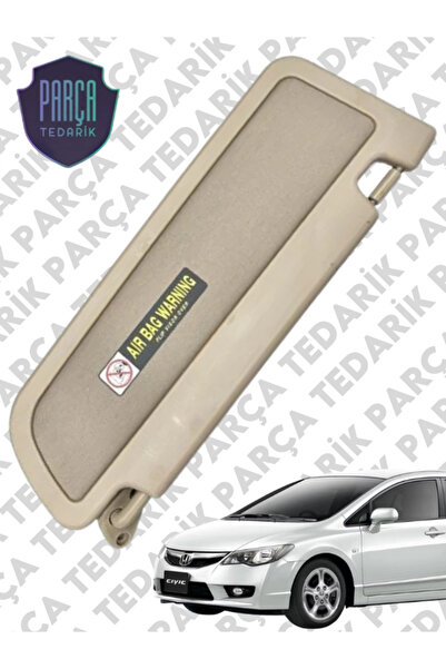 PARÇA TEDARİK HONDA CİVİC FD6 GÜNEŞLİK (BEJ) 2006-2011 MODELLER ARASI UYUMLUDUR