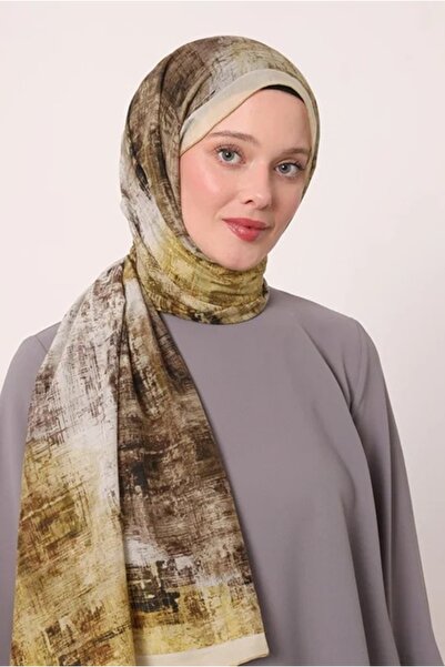 LuvenSara Silk Elite Şal | Kuru Mimoza