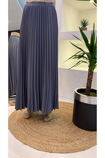 Invee Pleated Skirt Anthracite 6998