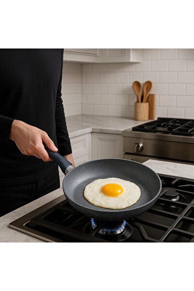 ARSELON مقلاة جرانيت عالية الأداء توفر تجربة احترافية بطول 22 سم