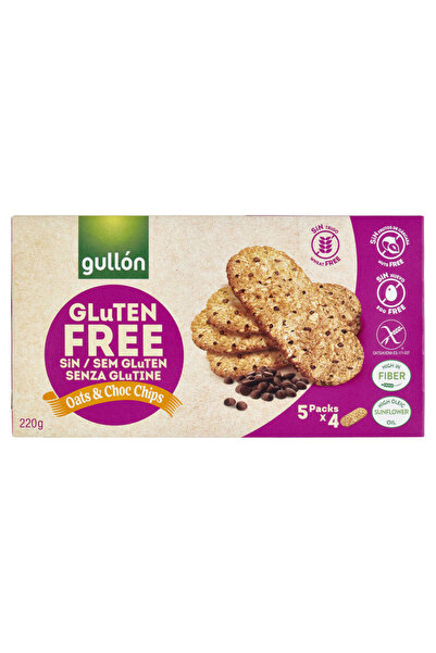 Gullon Avena&Gocce di Coccolato Gluten Free 220g