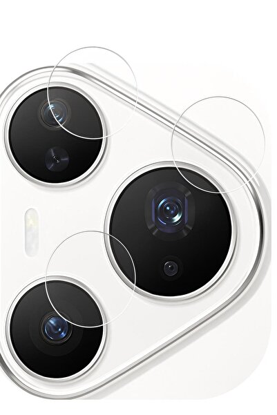 ECRMOBILE واقي عدسة الكاميرا المرن النانو متوافق مع هاتف Huawei Pura 80 Pro (مجموعة واحدة)