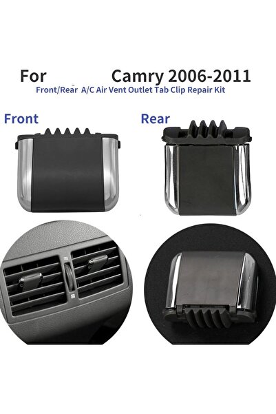 GENERAL Front and rear air vent clips for Toyota Camry 2006-2011