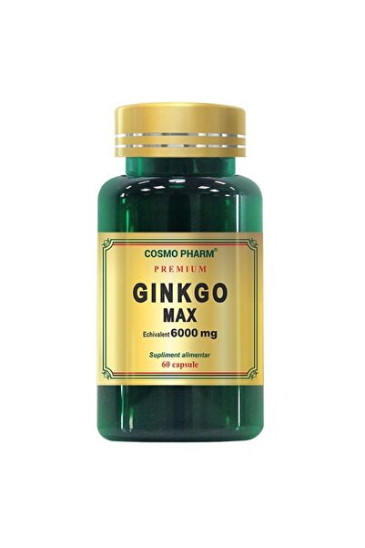 Cosmopharm GINKGO MAX 120 mg – Memorie si Concentrare 60 capsule
