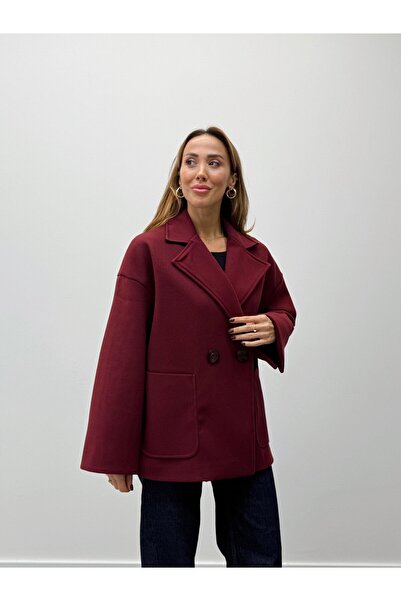 Lady Pixie Palton premium cu nasturi pentru femei