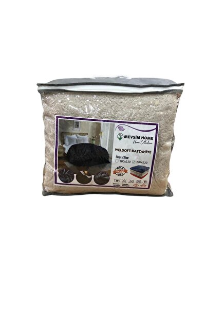 ROYAM Mevsim Home Double Size Wellsoft Fleece Blanket Boxed 200 X 220