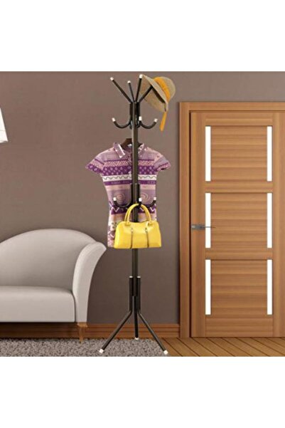 Muchmy White Clothes Rack Floor Stand Simple And Durable Garment Hanger For Bedroom Organization