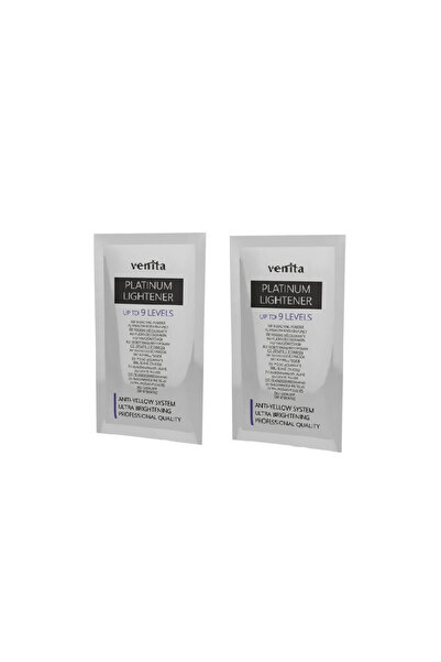 Total Pro Beauty Venita Platinum Bleaching Powder 9 Tones 2 x 40 g