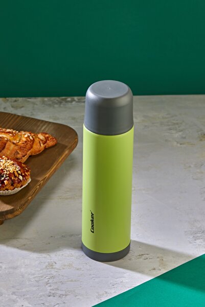 Cooker 0.50 Lt Stainless Steel Thermos Camping, Outdoor, Picnic, Office, Hotel, Cafe, School, Travel
