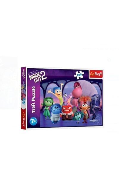 Trefl Puzzle Inside Out 2, 200 de piese, – Joc educativ pentru copii 7+