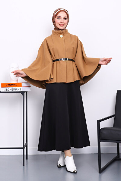 İmajButik Παντσόκα με ζώνη καμήλας