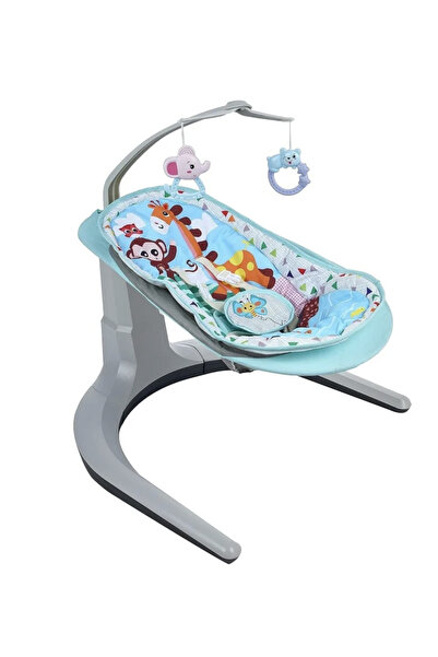 Krista Balansoar electric 2 în 1, multifuncțional, cu cântece și jucării, Sca...