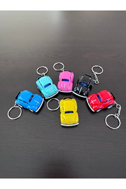 aysequlce Vosvos Car Keychain 5cm with Pull-Out Feature