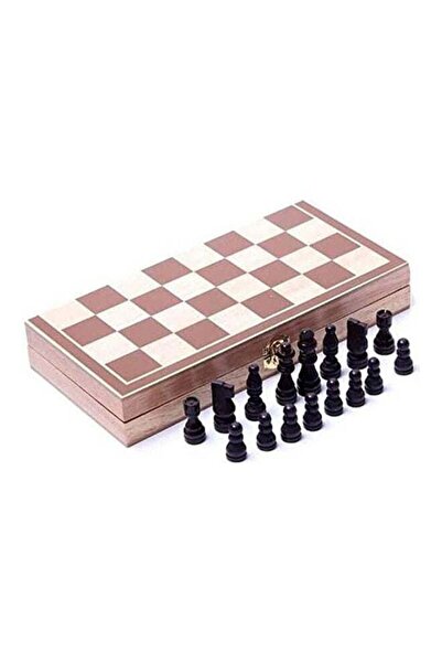 CRYSTAL شطرنج خشبي قابل للطي عالي الجودة
