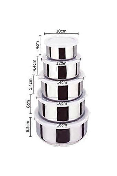 RiverWorld River World Storage Container Dinnerware Set Stainless Steel