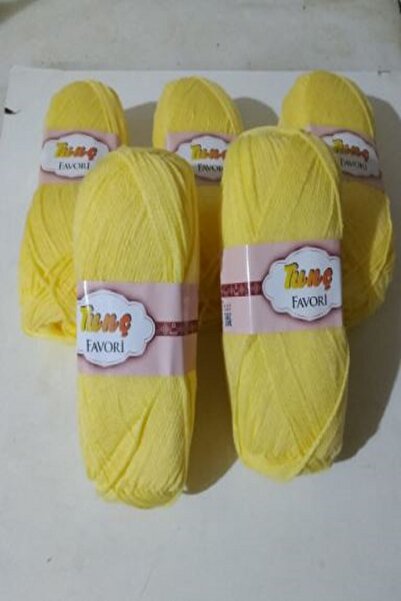 Tunç Favorite Yellow 5 Pieces Colar: 216