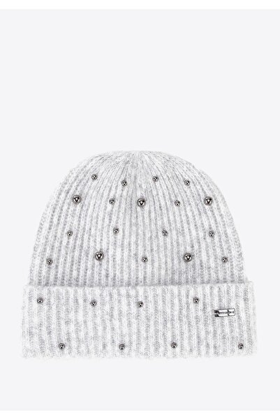 Wittchen Women's Beaded Hat Gray Polyester