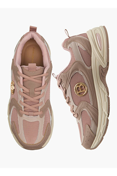 Flora Bella by Shoexpress Women Panelled Lace-Up Sneakers