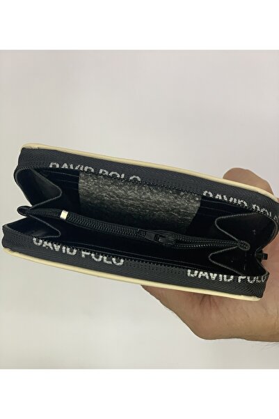 PurpleART Жіночий міні-гаманець з логотипом, напис і блискавка, 8x13 см