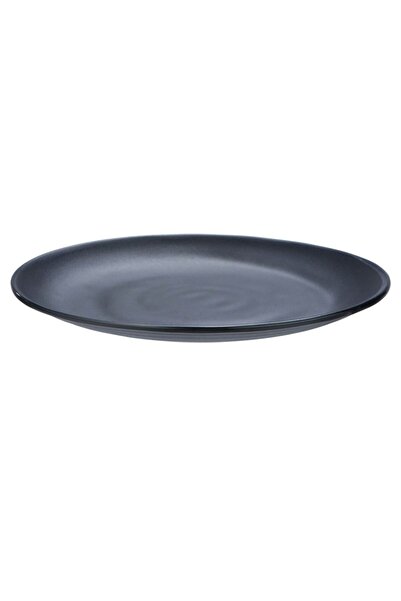 Home Box Classic Round Side Plate - Black, 19 cm