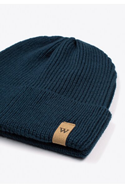 Wittchen Men's Winter Hat Navy Blue Wool