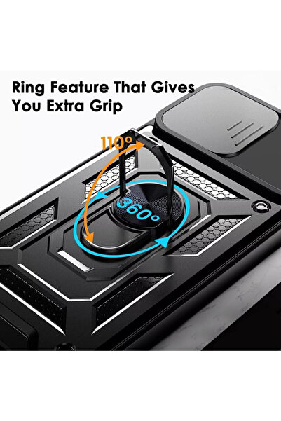 Techsuit Honor 400 Smart case with camera protection CamShield Series, gold