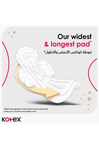 Kotex Sanitary Napkin Maxi Protect Night + Wings 16 Pads
