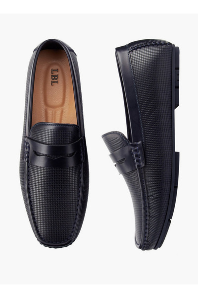 LBL by Shoexpress حذاء لوفر رجالي بتصميم وافل