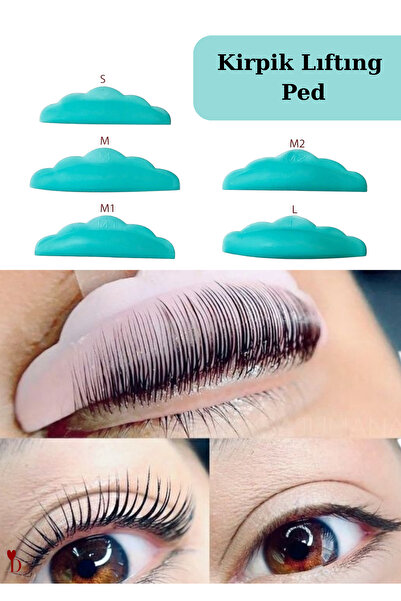 Dami Beauty Silikon Kirpik Lifting Pedleri 10 Adet Özel Paket