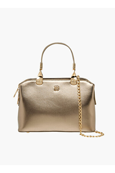 Flora Bella by Shoexpress Solid Tote Bag with Detachable Chain Strap - H 14 x W 20.5 cms