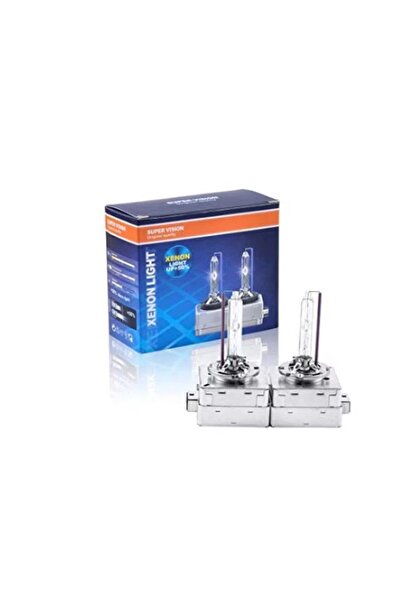 Sale4u Set de 2 becuri xenon D3S 6000K 35W SuperVision