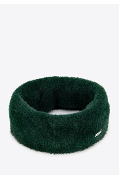 Wittchen Women's Winter Set Made of Soft Knitted Dark Green Polyester