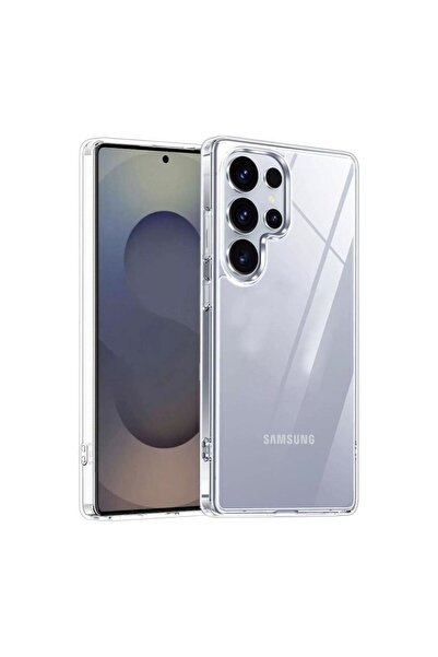 Ymak جراب كريستالي رفيع شفاف غير قابل للكسر لهاتف سامسونج S25 ألترا - غطاء وا...