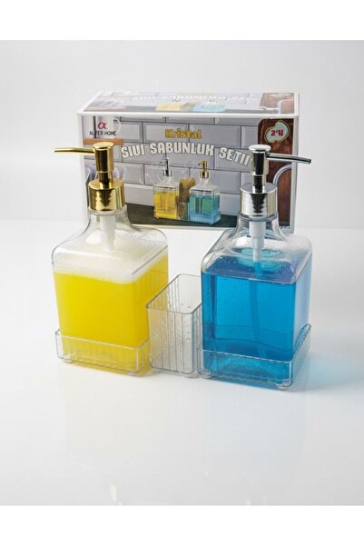 TUGASAN ONLİNE طقم صابون سائل كريستال