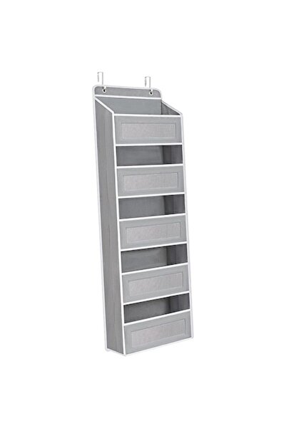 Briggs Organizator suspendat Flippy pentru ușă - nailon și plasă, 146x40x17 cm, 5+5 buzunare, gri