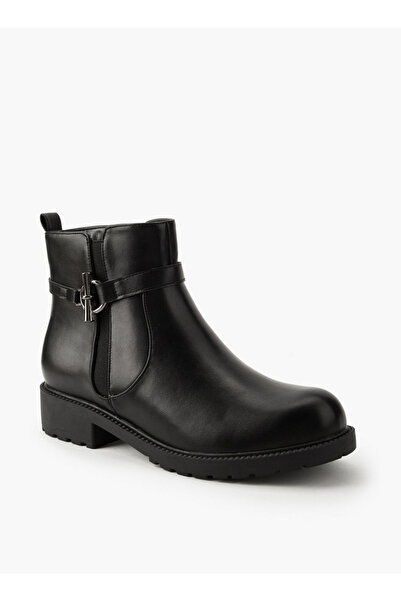 Flora Bella by Shoexpress حذاء نسائي بكاحل بتفاصيل مشبك