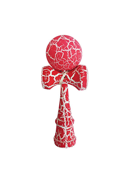 Krista Κεντάμα ραγισμένο 18 εκ., ξύλινο, κόκκινο