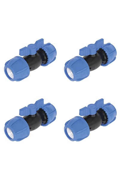 Altınyapı Hobi Market صمام كروي مع وصلة كابلين 50*50 (رباعي)