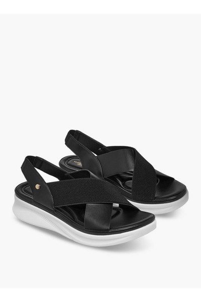 Flora Bella by Shoexpress Women Platform Cross Strap Slingback Sandals