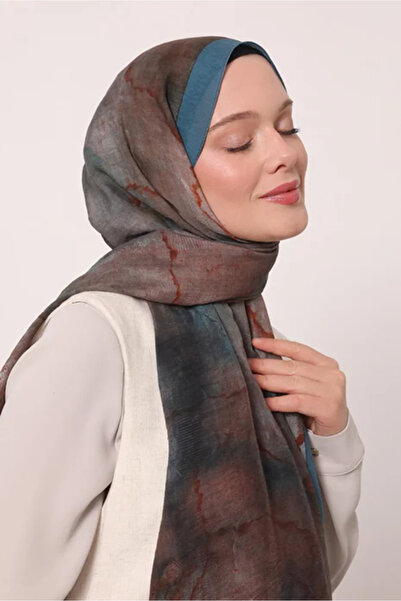 LuvenSara Summer Şal | Mistik Mavi