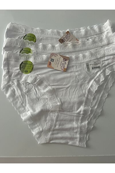 nuda luna Γυναικείο εσώρουχο Kilot Bamboo Breathable Bikini Kilot Συσκευασία 6 τεμαχίων