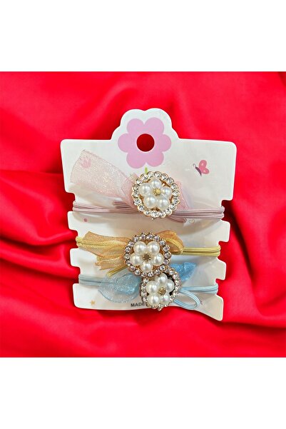 Store 6 Pieces of Rubber Buckles with Figured Stones