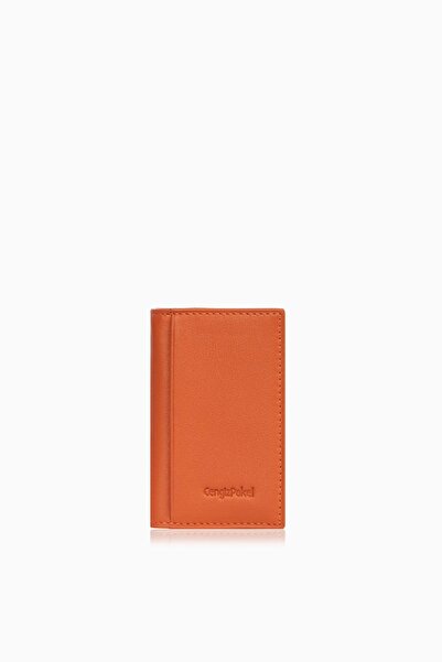 CENGİZ PAKEL Men's Genuine Leather Card Holder 2305 - Tile