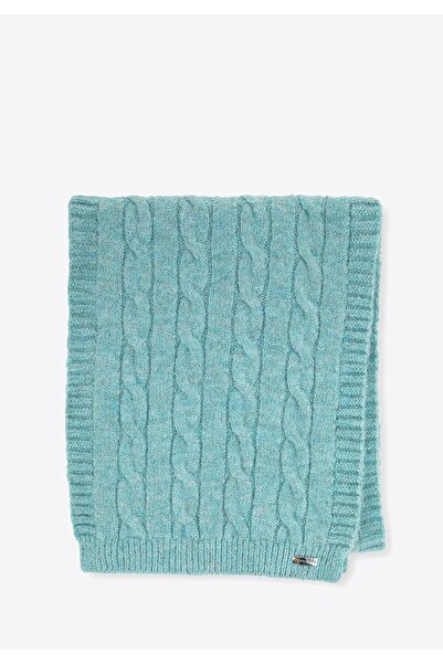 Wittchen Set de iarnă pentru femei cu model cu împletituri, albastru, poliester